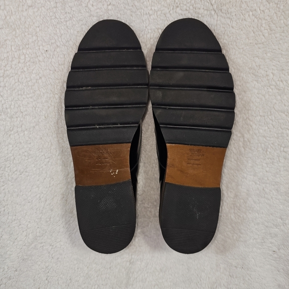 Stuart Weitzman Metro Black Patent Leather Lace-Up Oxfords – Size 9 - Picture 11 of 14